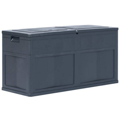 Berkfield Garden Storage Box 320 L Black