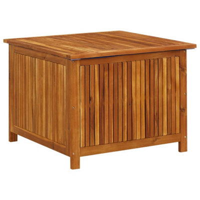 Berkfield Garden Storage Box 75x75x58 cm Solid Acacia Wood