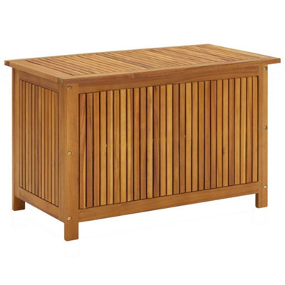 Berkfield Garden Storage Box 90x50x58 cm Solid Acacia Wood