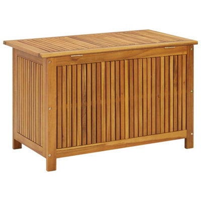 Berkfield Garden Storage Box 90x50x58 cm Solid Acacia Wood