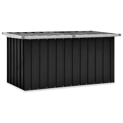 Berkfield Garden Storage Box Anthracite 129x67x65 cm