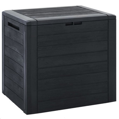 Berkfield Garden Storage Box Anthracite 58.5x46x55 cm Polypropylene