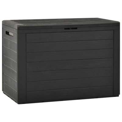 Berkfield Garden Storage Box Anthracite 78x44x55 cm