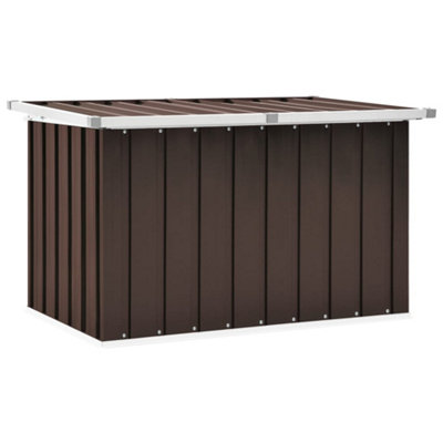 Berkfield Garden Storage Box Brown 109x67x65 cm