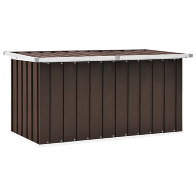 Berkfield Garden Storage Box Brown 129x67x65 cm