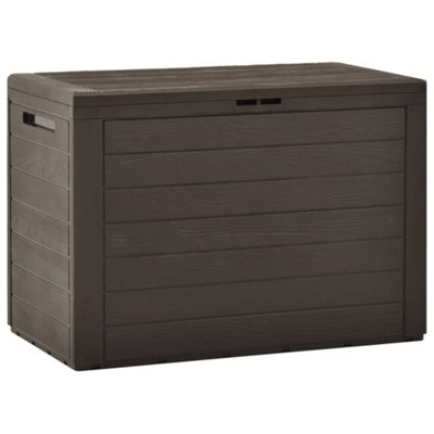 Berkfield Garden Storage Box Brown 78x44x55 cm