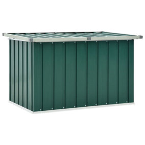 Berkfield Garden Storage Box Green 109x67x65 cm