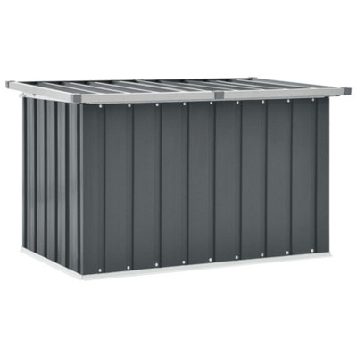 Berkfield Garden Storage Box Grey 109x67x65 cm