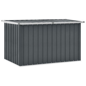 Berkfield Garden Storage Box Grey 149x99x93 cm
