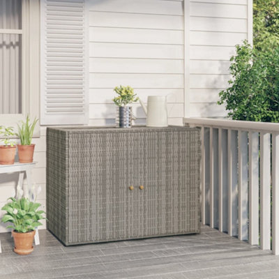 Outdoor patio storage cabinet discount