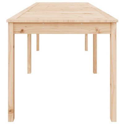 Berkfield Garden Table 159.5x82.5x76 cm Solid Wood Pine