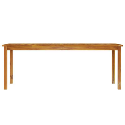 Berkfield Garden Table 200x100x74 cm Solid Wood Acacia