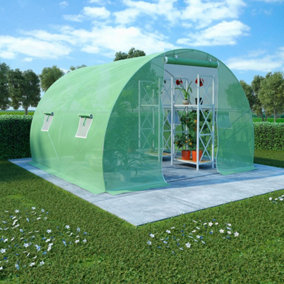Berkfield Greenhouse 6 m2 3x2x2 m