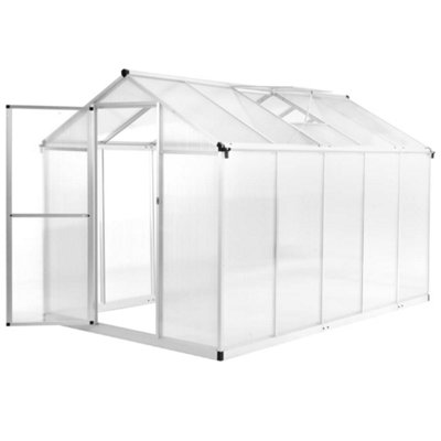 Berkfield Greenhouse Aluminium 302x190x195 cm 11.19 m3