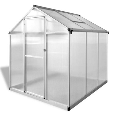 Berkfield Greenhouse Reinforced Aluminium 3.46 m2