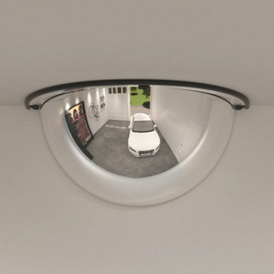 Berkfield Half Domed Traffic Mirrors 2 pcs Diameter 30 cm Acrylic