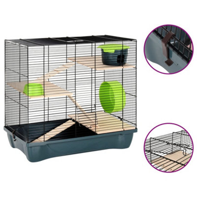 Metal sales hamster cage