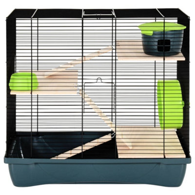 Grey sales hamster cage