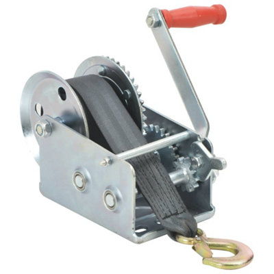 Berkfield Hand Winch with Strap 1130 kg