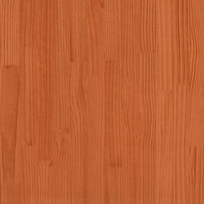 Berkfield Headboard with Shelves Wax Brown 135 cm Solid Wood Pine
