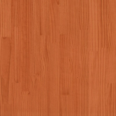 Berkfield Headboard with Storage Wax Brown 120 cm Solid Wood Pine