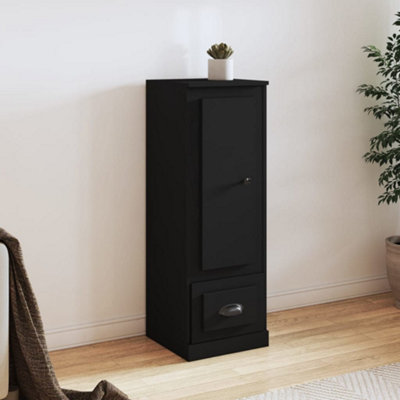 Berkfield Highboard Black 36x35.5x103.5 cm Engineered Wood