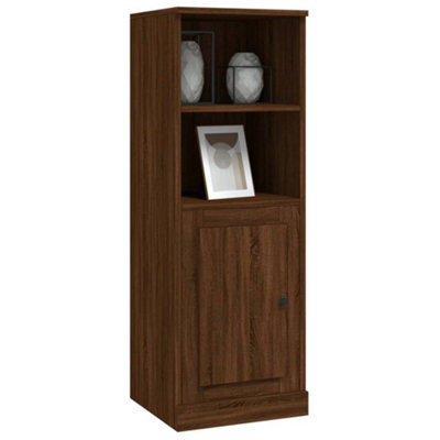 Berkfield Highboard Brown Oak 36x35.5x103.5 cm Engineered Wood