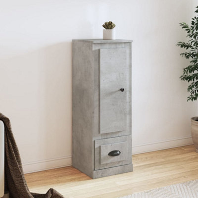 Berkfield Highboard Concrete Grey 36x35.5x103.5 cm Engineered Wood