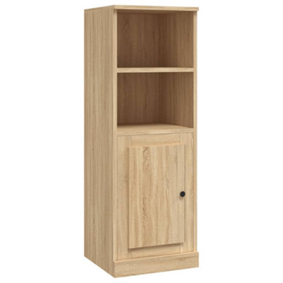 Berkfield Highboard Sonoma Oak 36x35.5x103.5 cm Engineered Wood