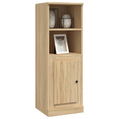 Berkfield Highboard Sonoma Oak 36x35.5x103.5 cm Engineered Wood