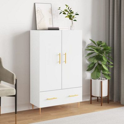 Berkfield Highboard White 69.5x31x115 cm Engineered Wood