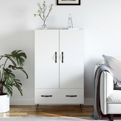 Berkfield Highboard White 69.5x31x115 cm Engineered Wood