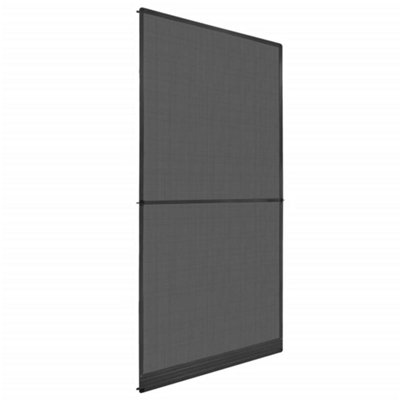 BERKFIELD HINGED INSECT SCREEN FOR DOORS ANTHRACITE 120X240 CM