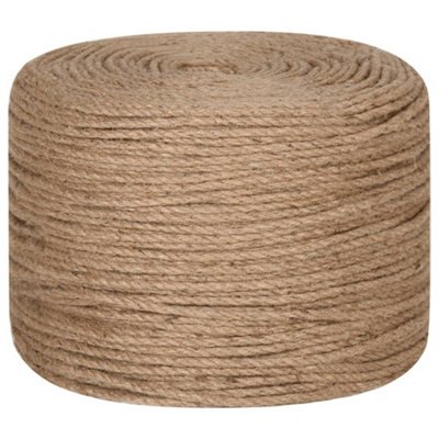 Berkfield Jute Rope 100 m Long 8 mm Thick