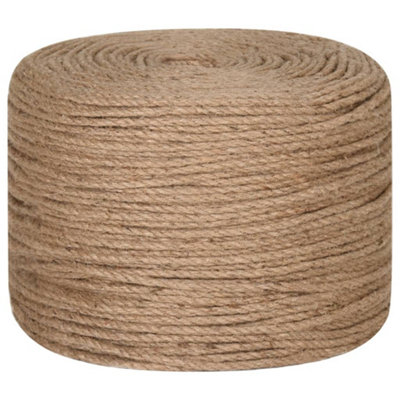 Berkfield Jute Rope 250 m Long 4 mm Thick