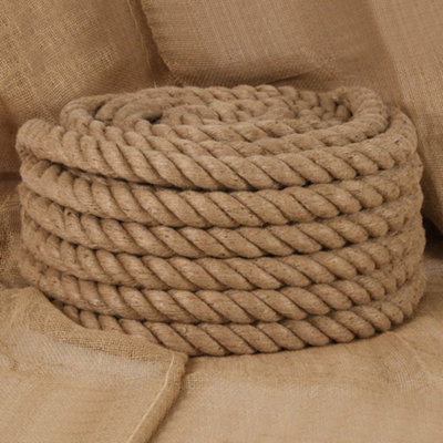 Berkfield Jute Rope 5 m Long 50 mm Thick
