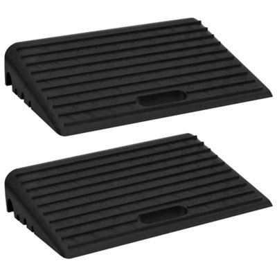 Berkfield Kerb Ramps 2 pcs 50x30x11 cm Rubber