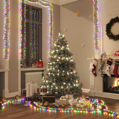 Berkfield LED Cluster String with 400 LEDs Multicolour 7.4 m PVC Price Comparisons | Compare The Build