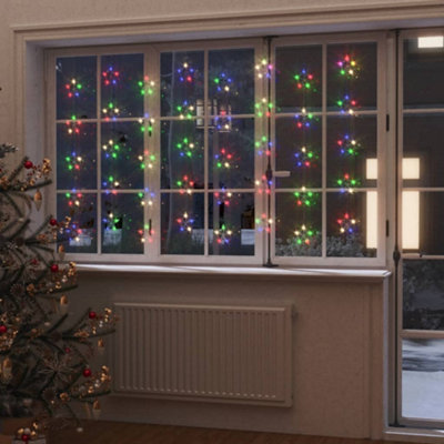 Berkfield LED Star Curtain Fairy Lights 200 LED Colourful 8 Function Price Comparisons | Compare The Build