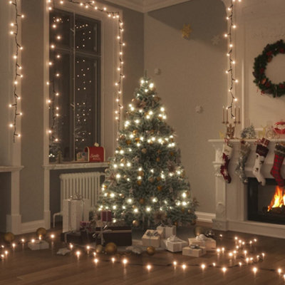 Berkfield LED String with 150 LEDs Warm White 15 m PVC Price Comparisons | Compare The Build