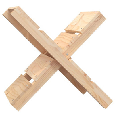 Berkfield Log Holder 47x39.5x48 cm Solid Wood Pine