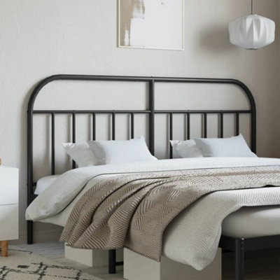 Black iron store headboard