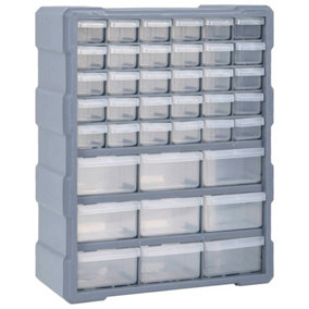Berkfield Multi-drawer Organiser with 39 Drawers 38x16x47 cm