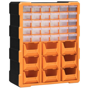 Berkfield Multi-drawer Organiser with 39 Drawers 38x16x47 cm