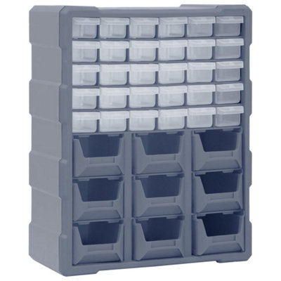 Berkfield Multi-drawer Organiser with 39 Drawers 38x16x47 cm