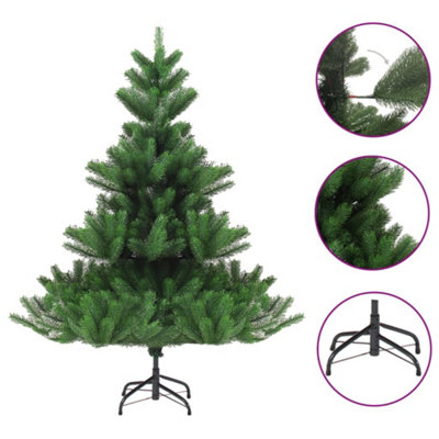 Berkfield Nordmann Fir Artificial Christmas Tree Green 120 cm Price Comparisons | Compare The Build