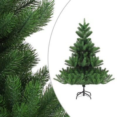 Berkfield Nordmann Fir Artificial Christmas Tree LED&Ball Set Green 240cm