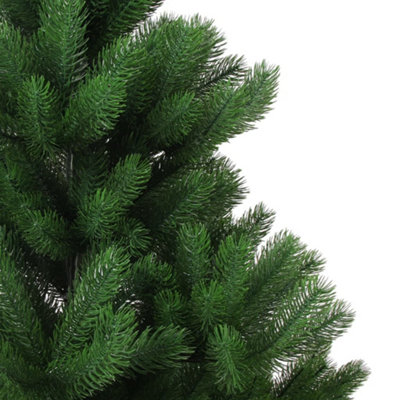 Berkfield Nordmann Fir Artificial Christmas Tree LED&Ball Set Green 240cm