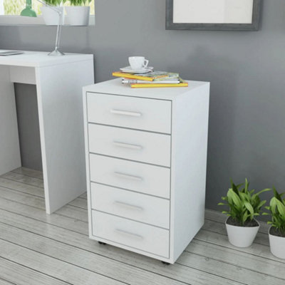 White office store drawer unit