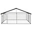 Berkfield Outdoor Dog Kennel with Roof 300x300x150 cm